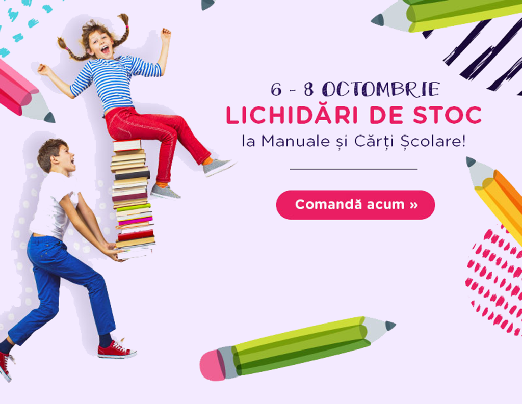 Discount la carti pentru toate materiile&nbsp;scolare