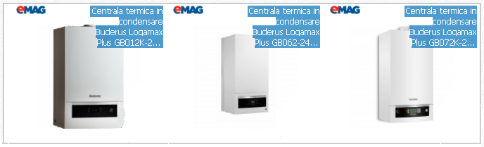 centrale termice cu condensare