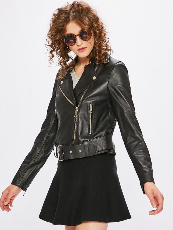 Alege o geaca de piele naturala, din selectia noastra pentru doamne