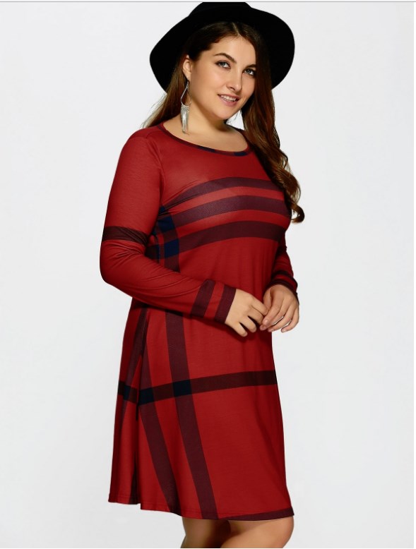 rochie-marime-mare-casual-toamna-primavara-vara