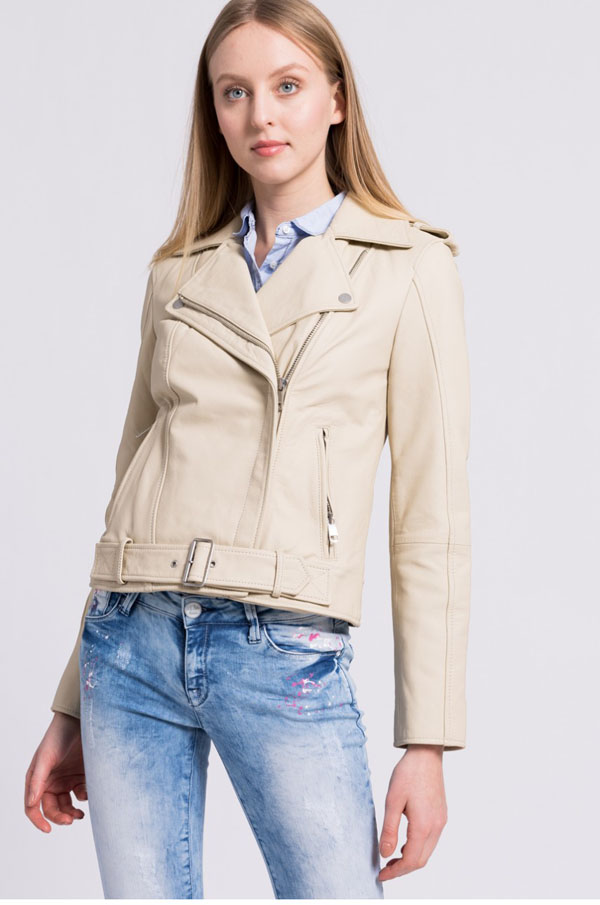 TOMMY HILFIGER - GEACA DE PIELE