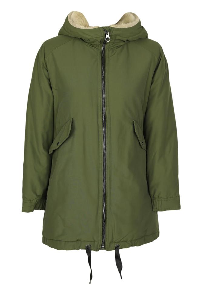 Geaca ZARA Doreen Dark Green