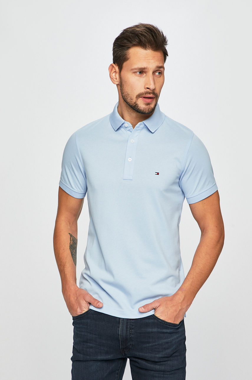 tricou-polo-bleu-barbati