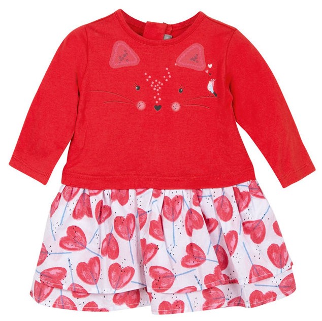 rochie-din-bumbac-cu-maneci-lungi-fetite-2luni-5ani