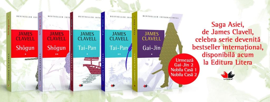 Saga Asiei, de James Clavell – bestseller&nbsp;international