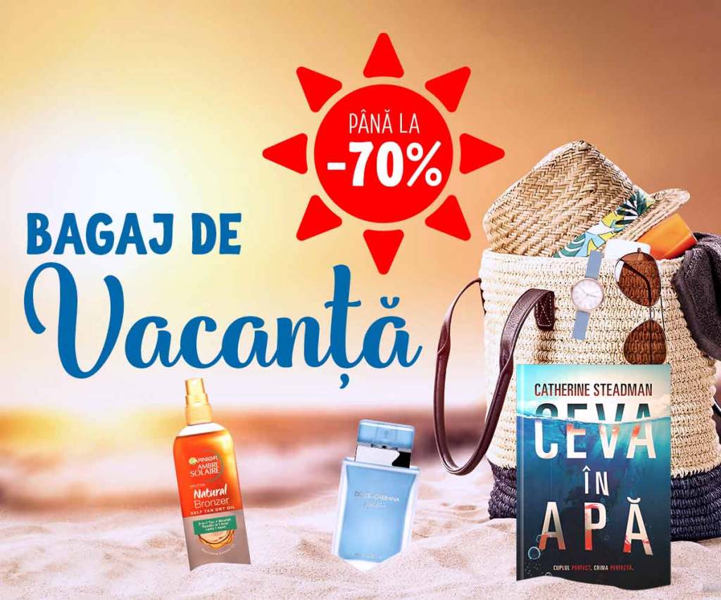 Bagaj de vacanta cu reduceri -70% la mii de&nbsp;produse