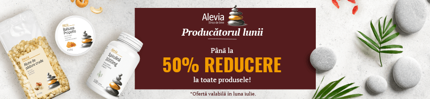 Alevia – cu reduceri de pana la -50% la toate&nbsp;produsele