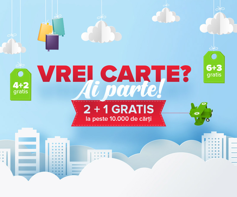Vrei carte? Ai parte! 2+1&nbsp;gratis