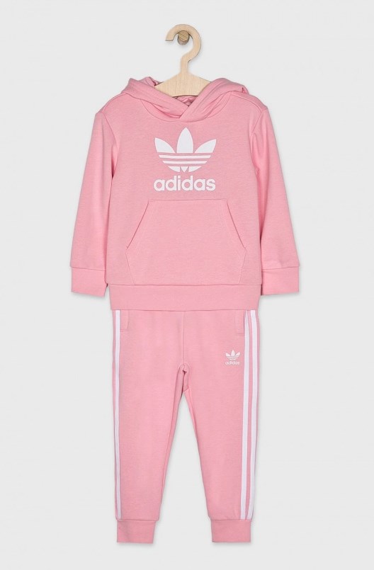 trening fete - adidas roz, din bumbac