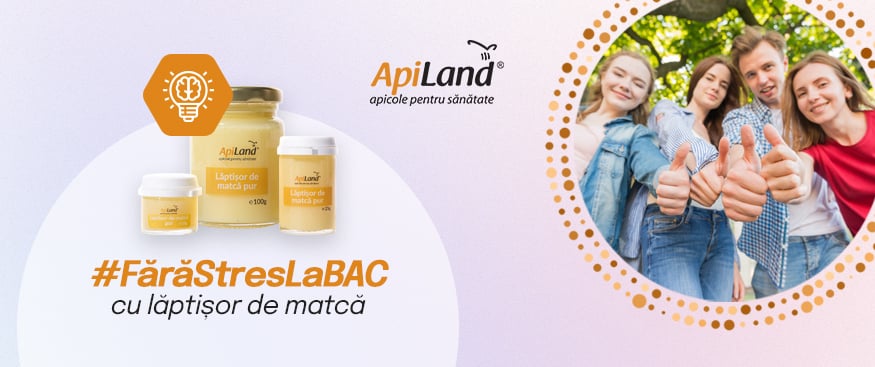 Apiland: Fara stres la Bac cu laptisor de&nbsp;matca