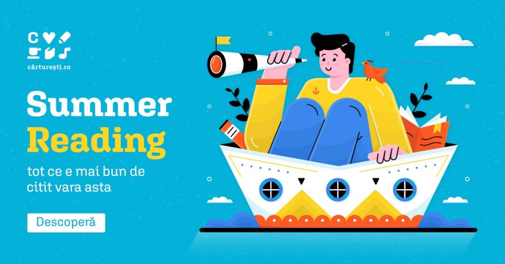 Vara aceasta lasă-te purtată în lumi nemaipomenite și experiențe inedite cu cărțile preferate din lista de cărți pentru vara aceasta, de la Cărturești. 