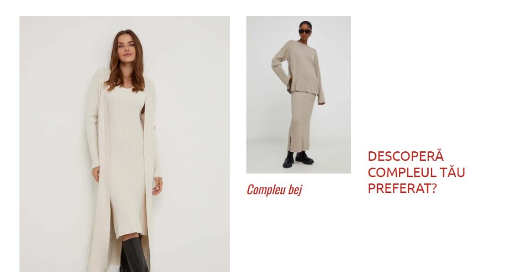 Stil toamnă-iarnă: Alege-ți compleul preferat de la&nbsp;Answear!