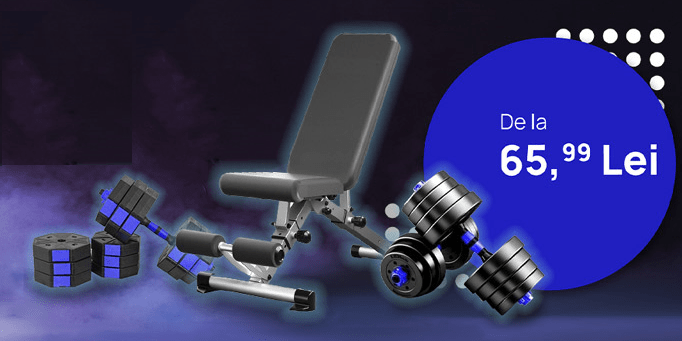 Fitness la Tine Acasă: -50% la&nbsp;Evomag!