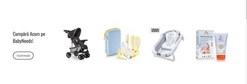 Mega Sale BabyNeeds: Reduceri până la 60% la Produse pentru&nbsp;Bebelusi