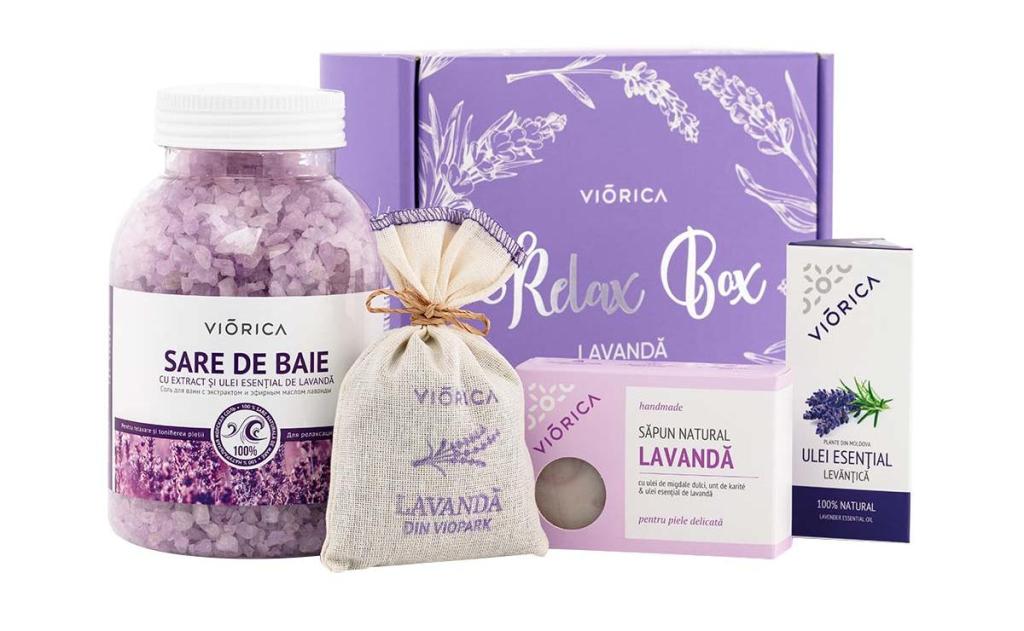Viorica Relax Box Lavandă – Magia Relaxării în Fiecare&nbsp;Moment
