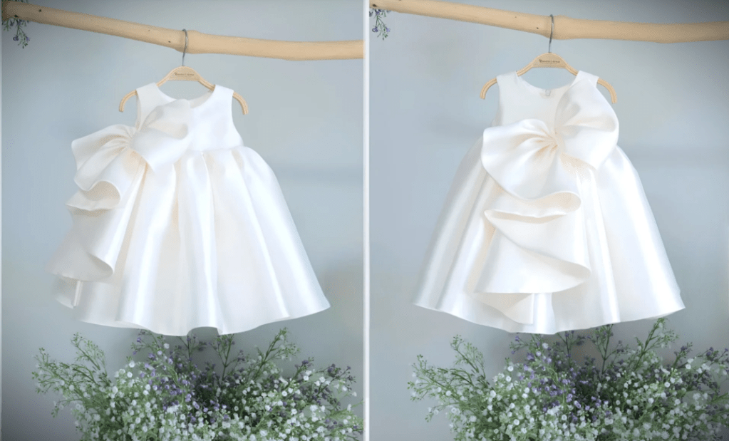 Rochia albă de poveste pentru fetița ta: eleganță și rafinament la fiecare&nbsp;pas