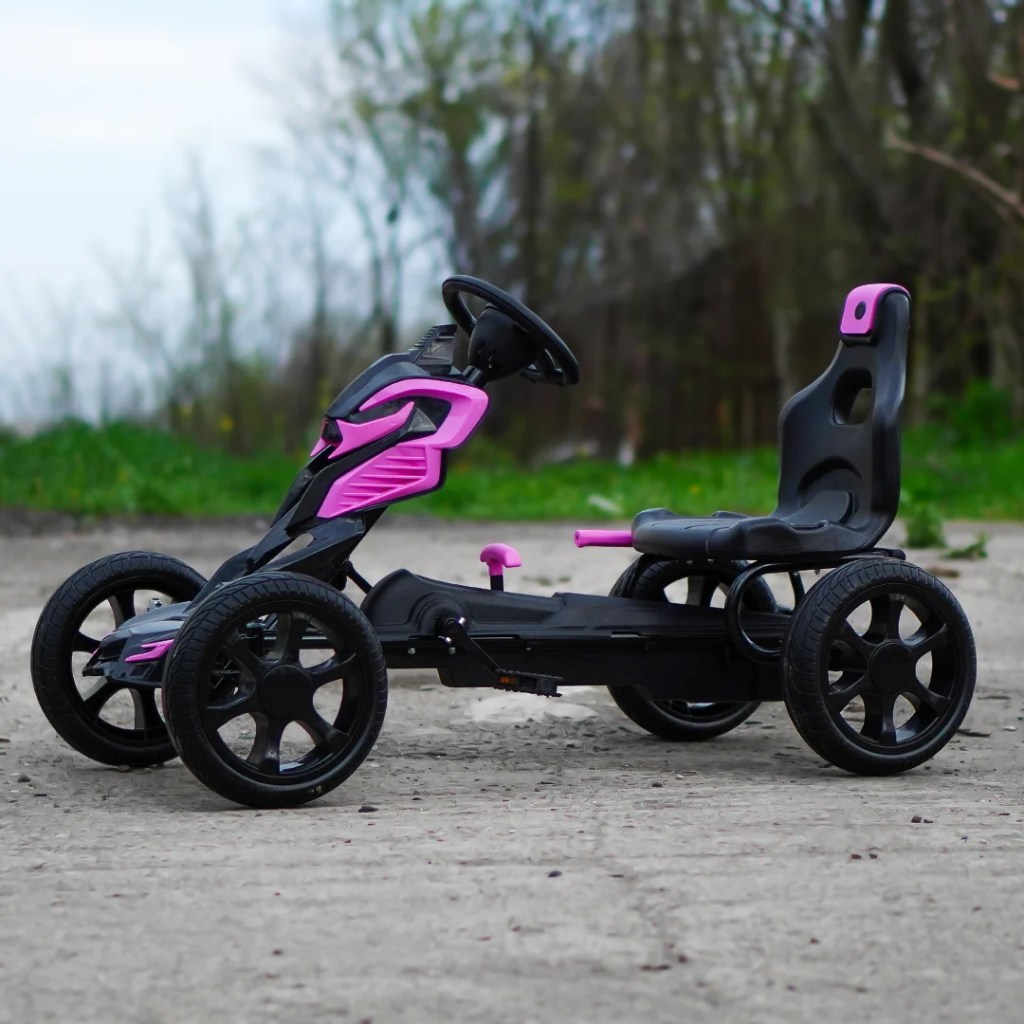 Descoperă Kartul cu Pedale Kinderplay Thunder si reducere 35%