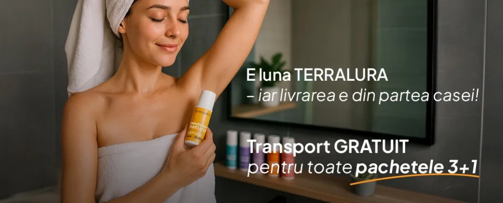 Terralura – Deodorante și Cosmetice Naturale cu Uleiuri Esențiale și Plante Medicinale&nbsp;Românești