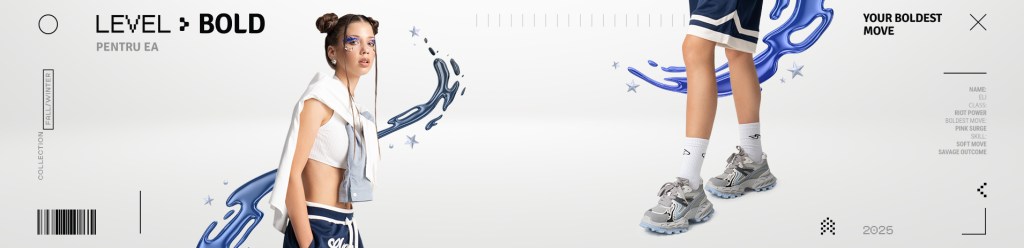 Colectia toamna-iarna: GRYXX FW25 – LEVEL:&nbsp;BOLD