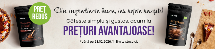 Produse de la Niavis în oferta Vegis – Alegeri curate pentru un stil de viață&nbsp;echilibrat